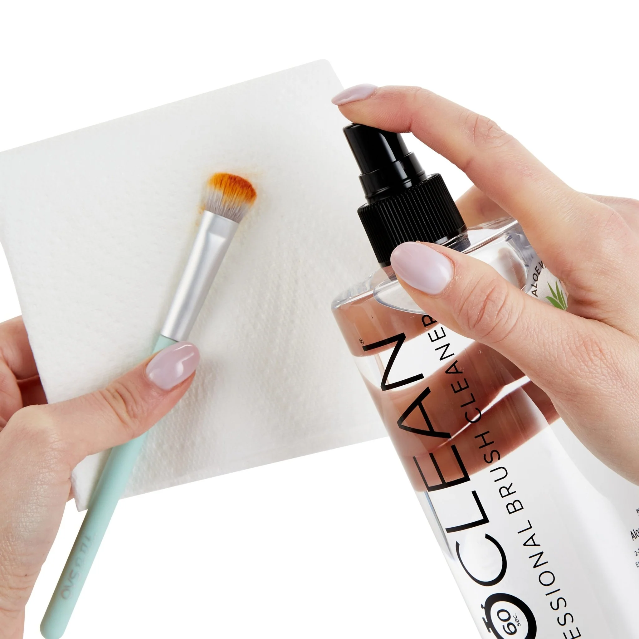 Makeup Brush Cleaner with Spray Top - Image 5