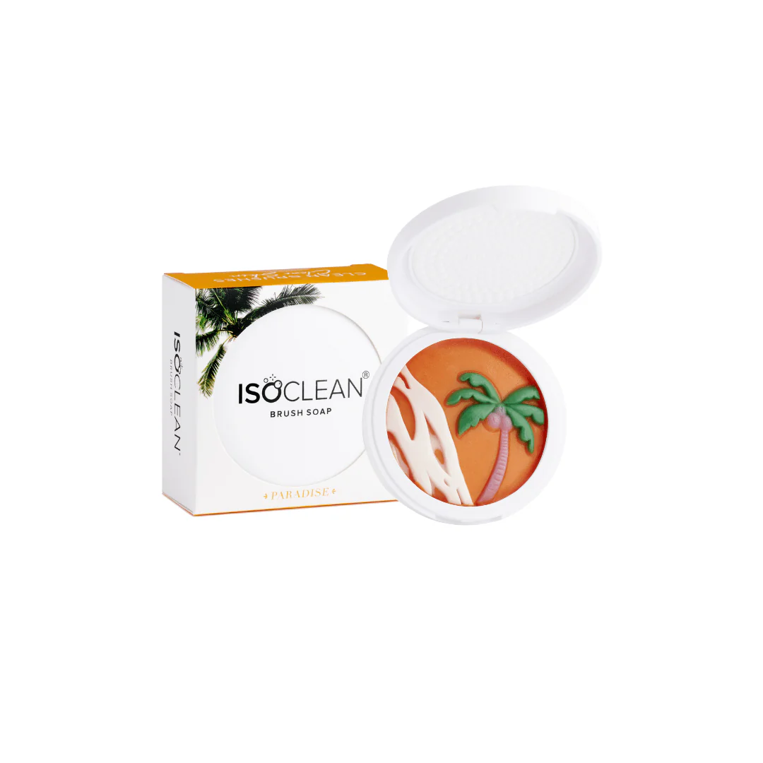 Scented makeup brush soap compact - Image 7